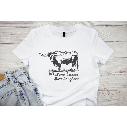 Lasso Longhorn T-Shirt