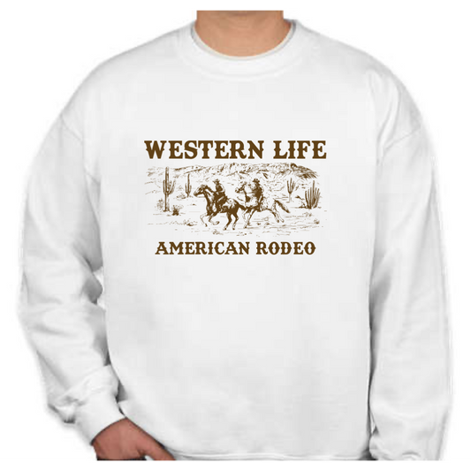 Western Life Crewneck